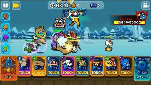 怪物塔防之王无限钻石版截图1