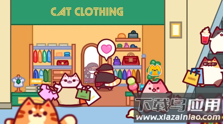 猫咪市场放置购物大亨游戏(猫咪市场放置购物大亨安装器)截图1