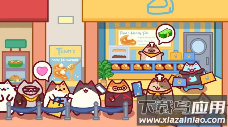 猫咪市场放置购物大亨游戏(猫咪市场放置购物大亨安装器)截图3