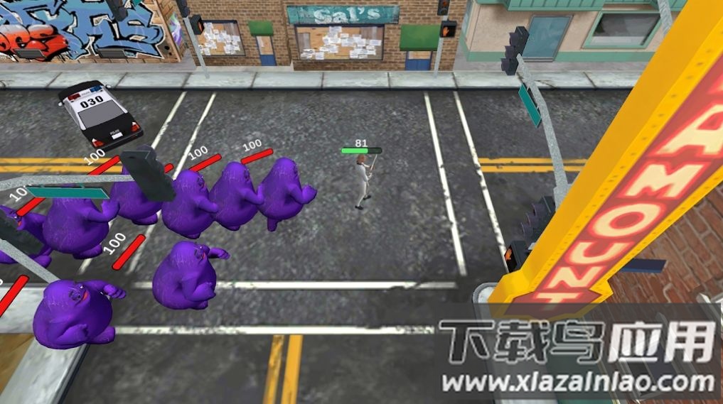 史莱姆怪物战争游戏(Monster War - FPS Shooter)截图1