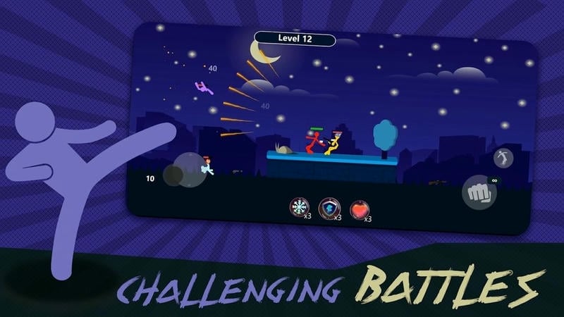 火柴人枪战对决无限金币版截图1