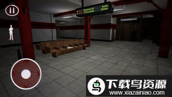 恐怖地铁逃生游戏截图1