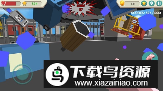 疯狂小猪模拟器游戏(Crazy Pig Simulator)最新版截图3