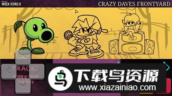 Plants vs Rappers周五夜放克FNF植物大战僵尸模组完整版最新版截图2