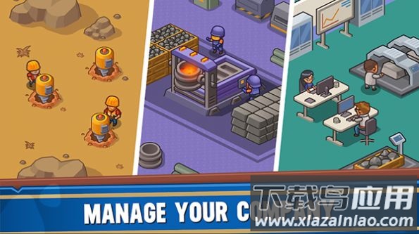 矿工商业帝国游戏(Idle Miner)截图2