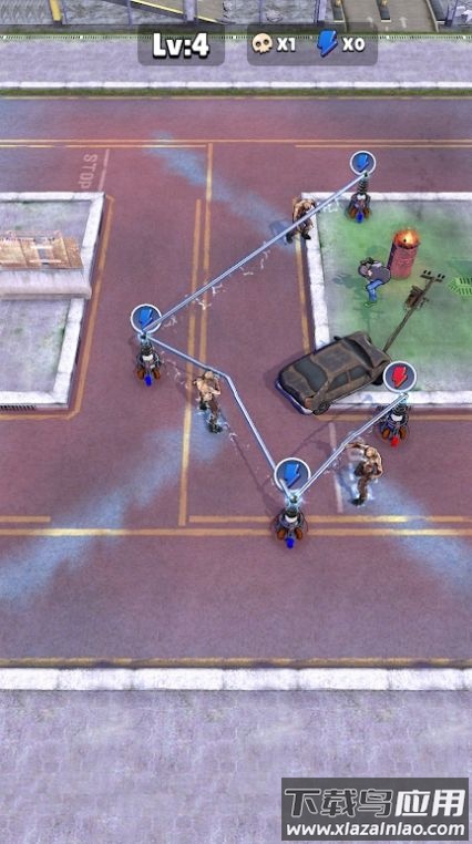 僵尸攻击谜题游戏(Zombie Attack Puzzle)截图2