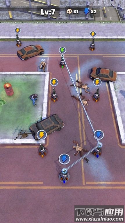 僵尸攻击谜题游戏(Zombie Attack Puzzle)截图3