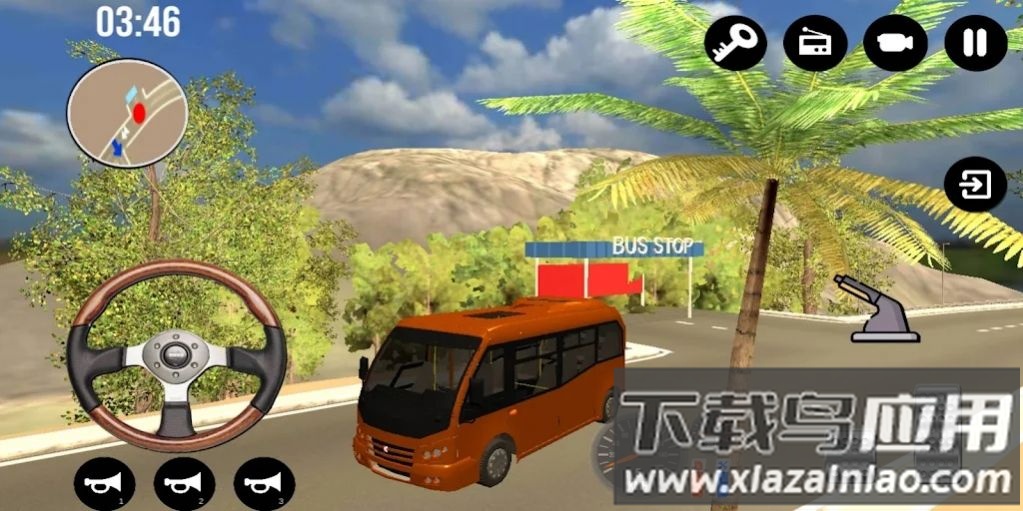 城市小巴驾驶游戏(City Minibus Driving)截图2