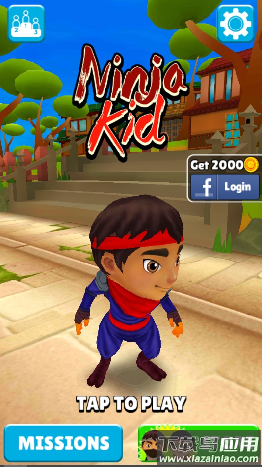 忍者酷跑安卓版(Ninja Run)截图1