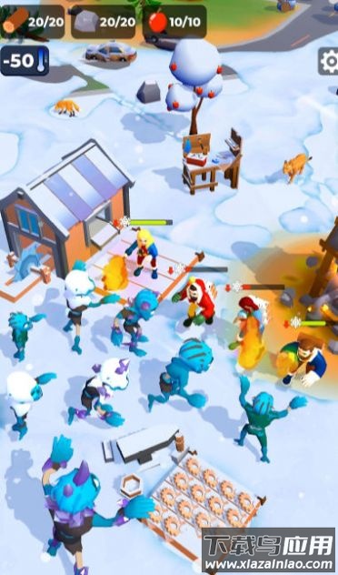 寒霜雪地生存游戏截图