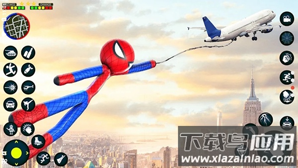 火柴人绳索蜘蛛侠下载官方版最新版截图3