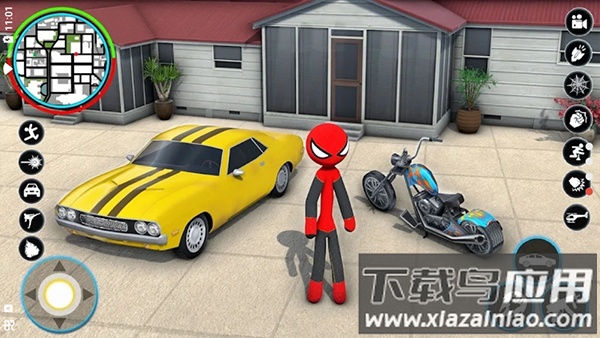 火柴人绳索蜘蛛侠下载官方版最新版截图4