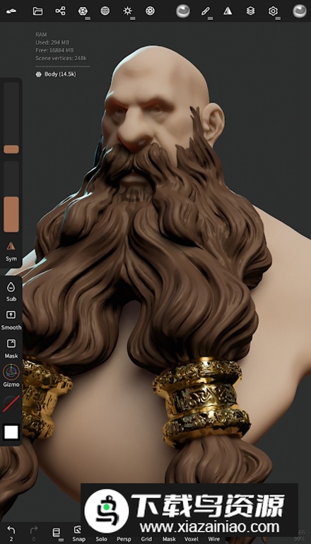 Nomad Sculpt3d中文版截图1