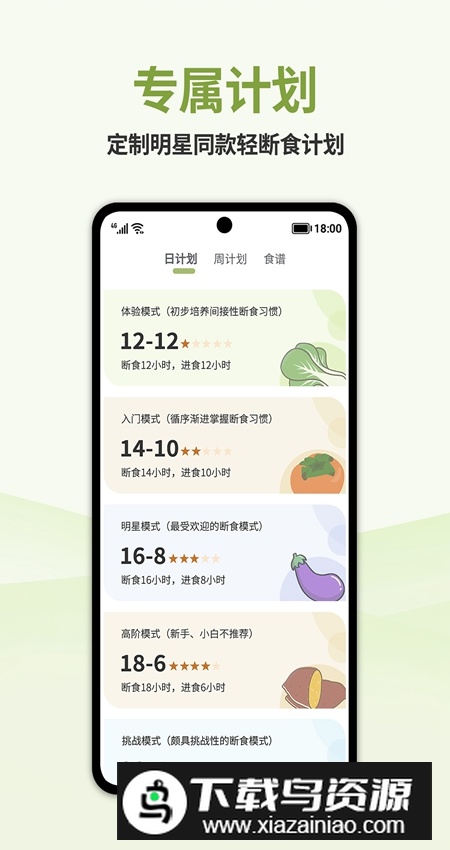 懒人轻断食简洁安卓版最新版截图4