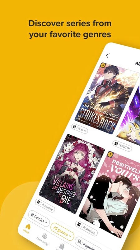 tapas漫画软件最新版截图1