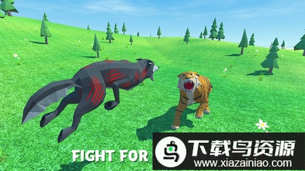 狼vs老虎生存模拟器游戏最新版截图1