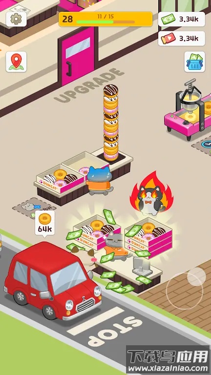 猫咪甜甜圈游戏(CatDonuts)截图3