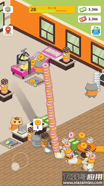 猫咪甜甜圈游戏(CatDonuts)截图4