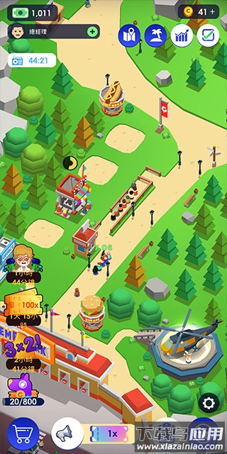 闲置主题公园大亨最新版下载安装(Theme Park)截图2