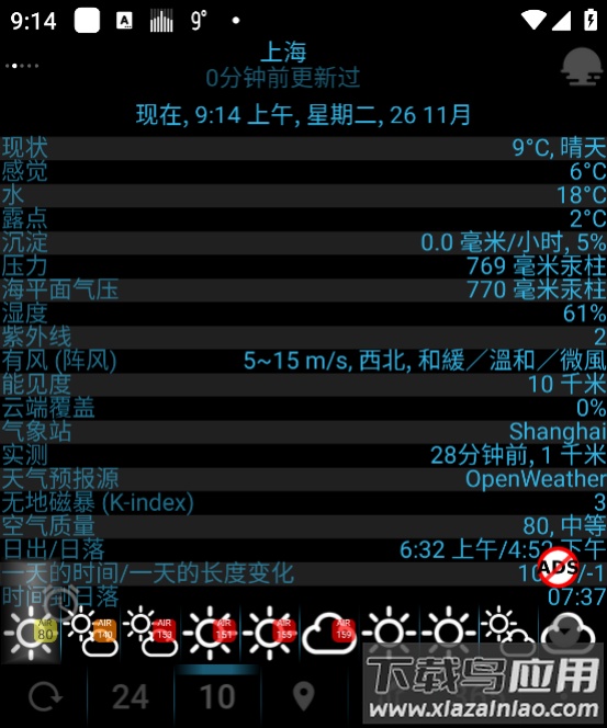 eweather中文版(eWeather HDF)截图1