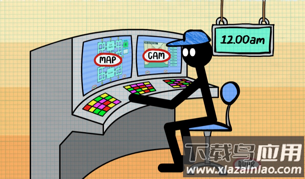 火柴人五夜生存2游戏(Stickman Survival 2)截图3