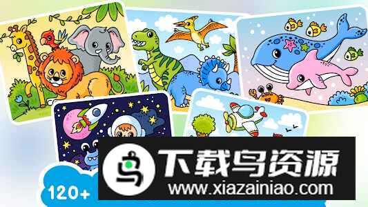 Toddler Coloring儿童简易涂色app无广告解锁版截图1