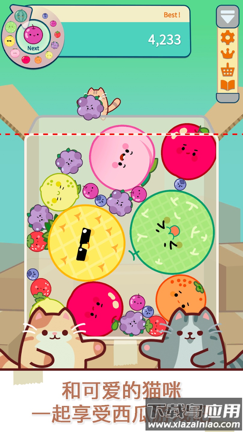 猫和西瓜游戏(Cat & Watermelon)截图6