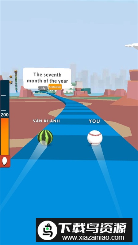 Trivia Race 3D滑动球球无广告版截图1