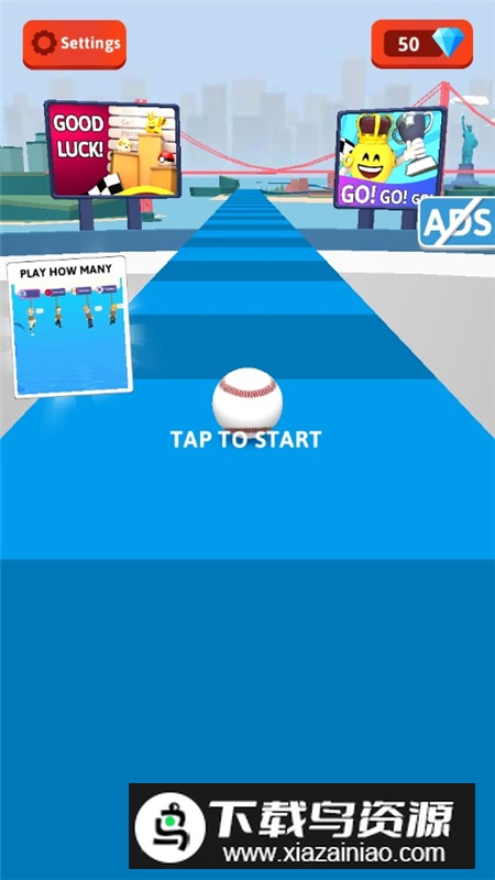 Trivia Race 3D滑动球球无广告版截图2