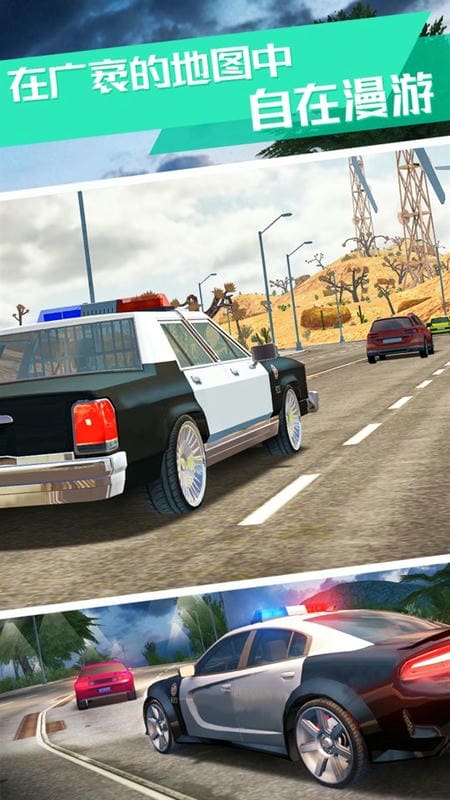 真实警车模拟器汉化版截图2