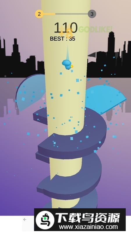 Helix Jump螺旋跳跃皮肤解锁无广告版截图3