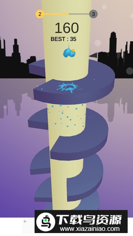 Helix Jump螺旋跳跃皮肤解锁无广告版截图4