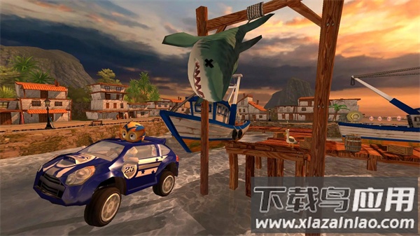 沙滩车竞速手游(BB Racing)截图1