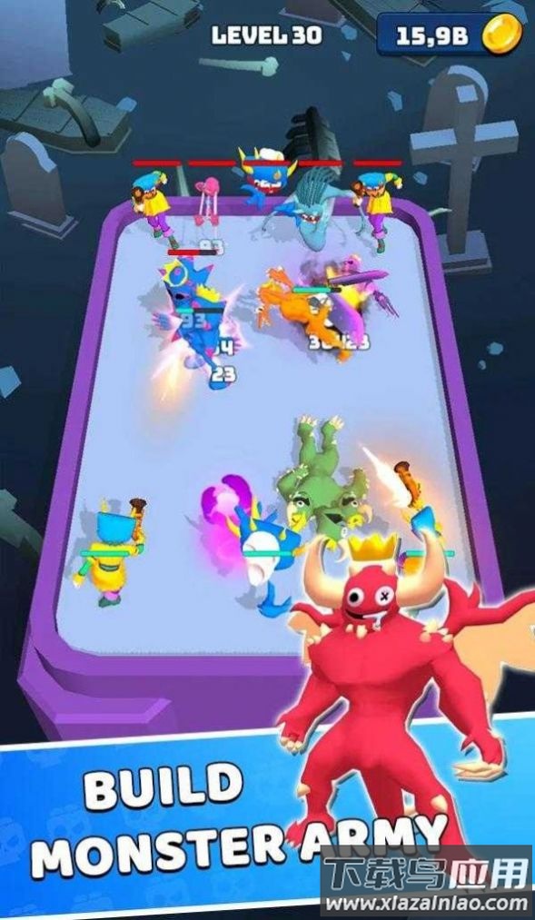 恶魔横冲直撞游戏下载安装(Monster Rampage)截图2