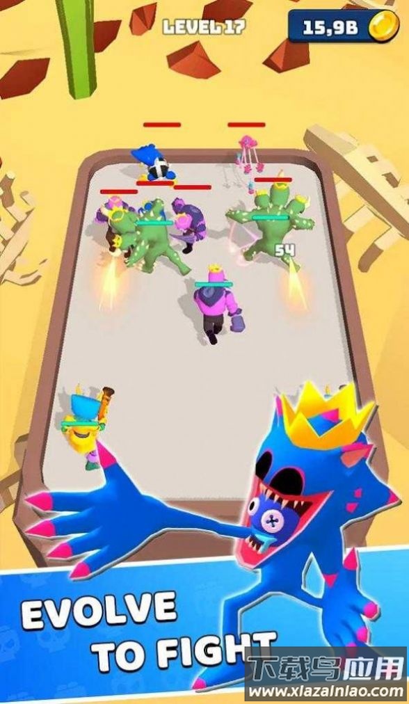 恶魔横冲直撞游戏下载安装(Monster Rampage)截图3