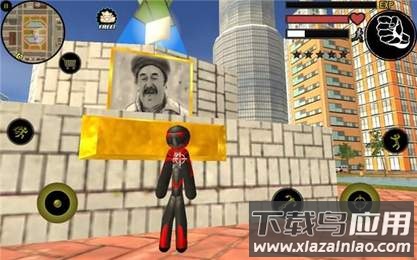 火柴人绳索英雄(无限金币钻石版)截图3