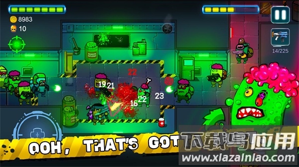 太空僵尸射手手游官方下载(Zombie In Space)截图2