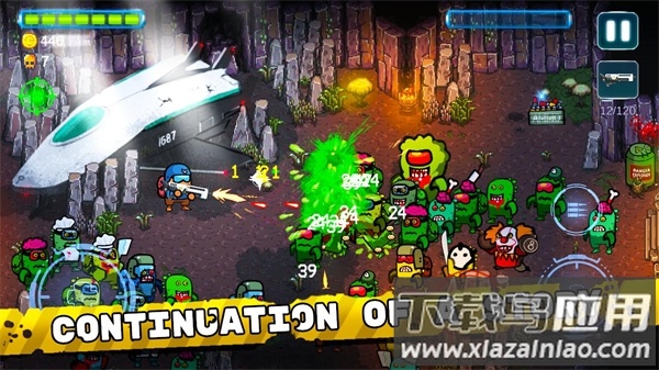 太空僵尸射手手游官方下载(Zombie In Space)截图3