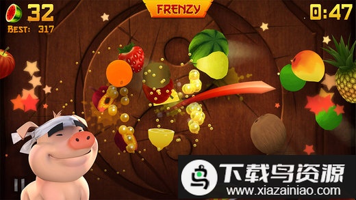 水果忍者经典版游戏(Fruit Ninja Classic)截图1