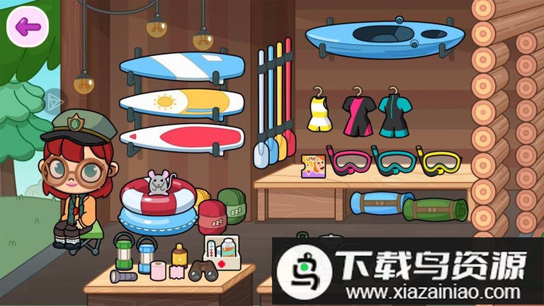 米加小镇樱花城堡游戏截图