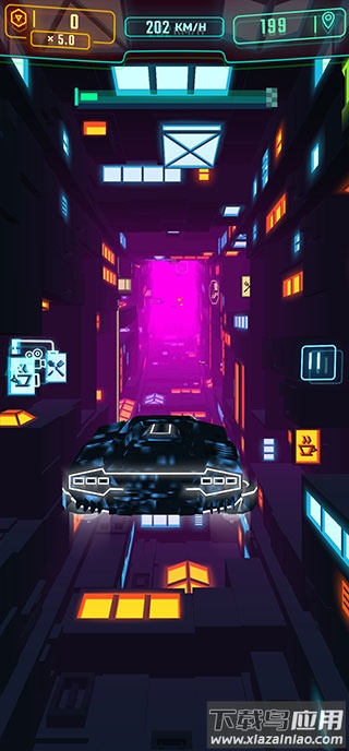 霓虹飞车最新版下载(Neon Flytron)截图4