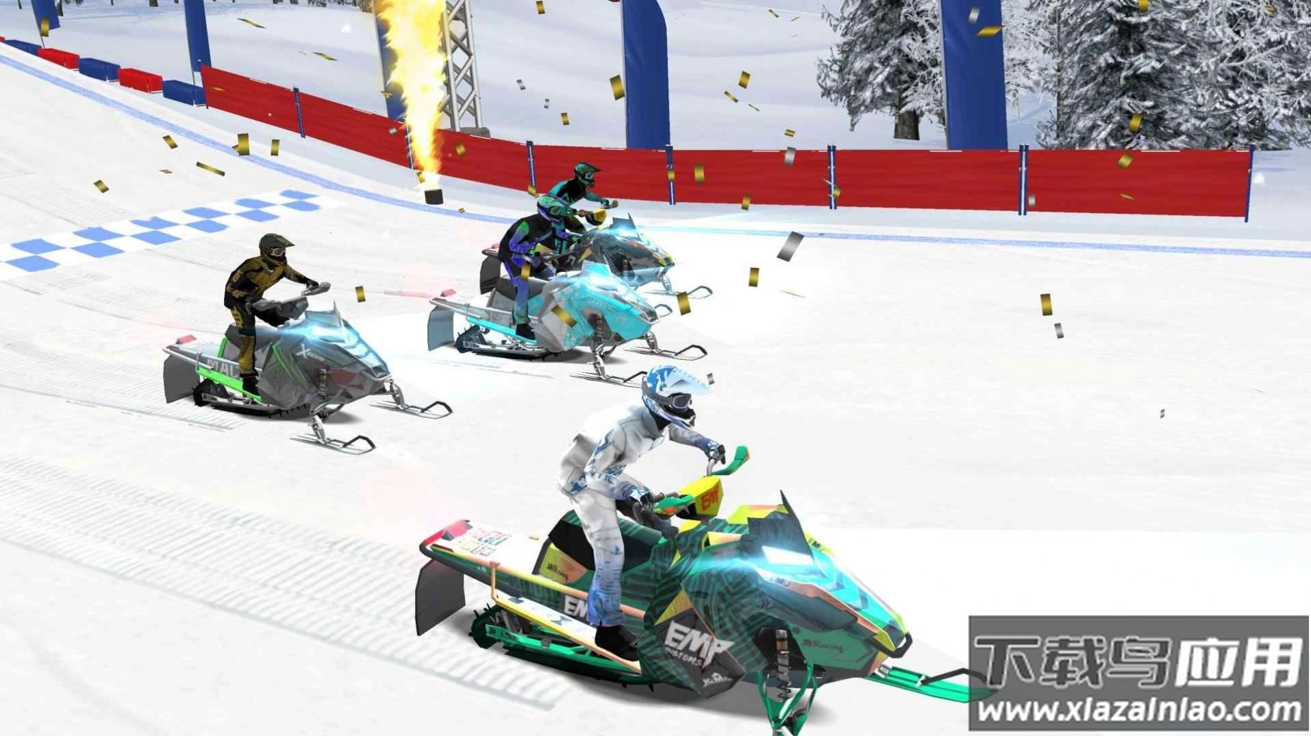 疯狂特技滑雪游戏下载截图3