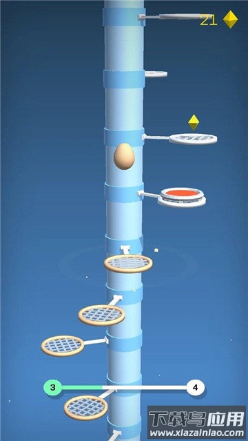 鸡蛋跳跃3D截图2