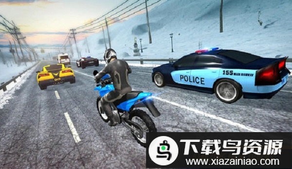 公路叛乱极限摩托车最新版(Moto Racing)截图