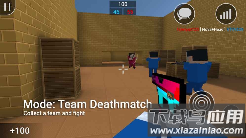 块状射击游戏下载安装(Blocky Shoot)截图3