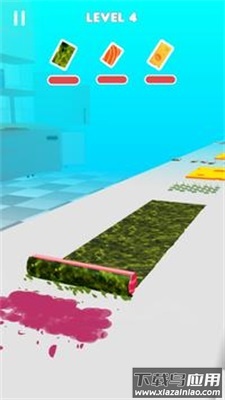3D寿司卷烹饪(Sushi Roll 3D)截图1
