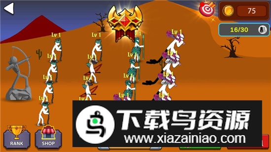 火柴人帝国无限钻石金币版修改版截图1