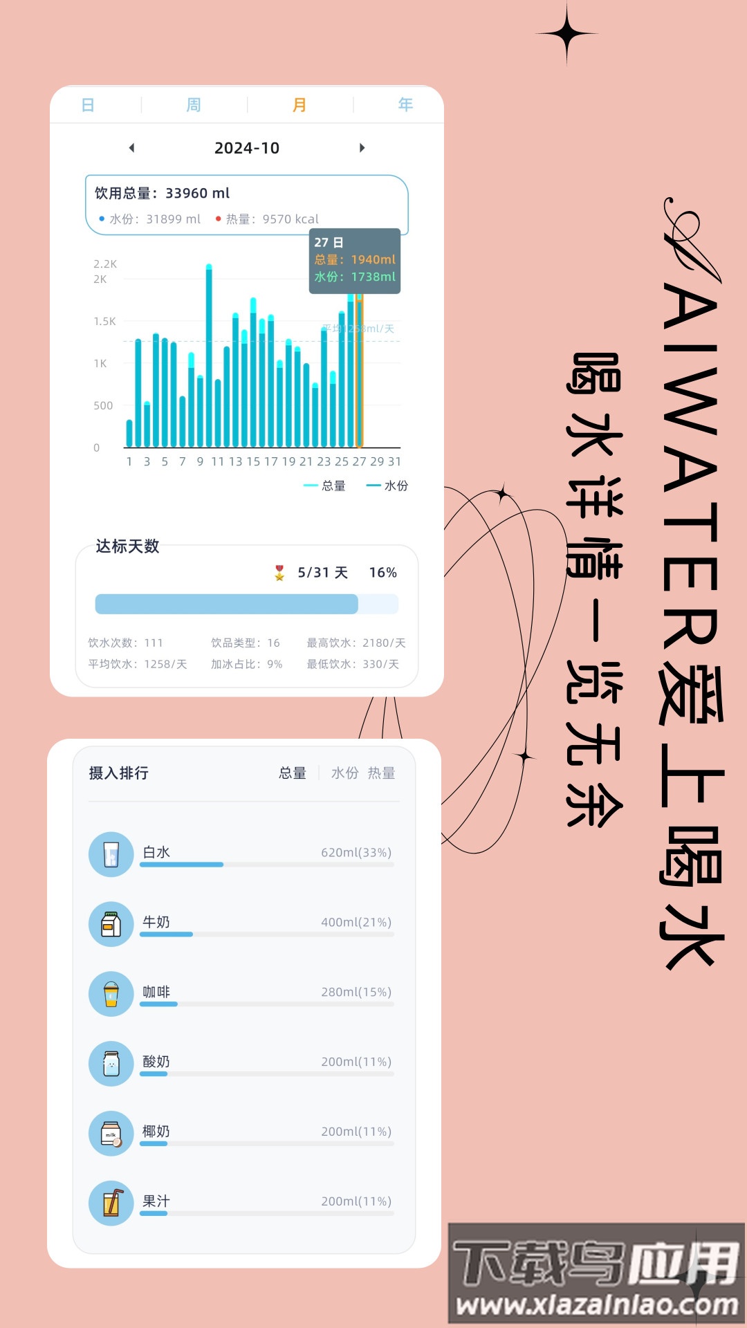 爱上喝水app最新版截图5