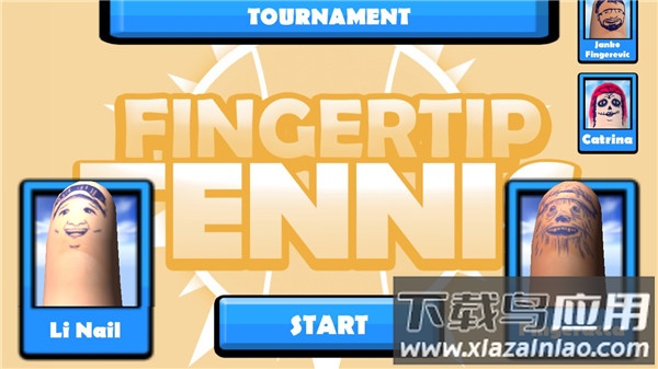 指尖网球游戏下载(Fingertip Tennis)截图2