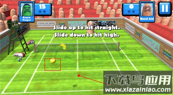 指尖网球游戏下载(Fingertip Tennis)截图5